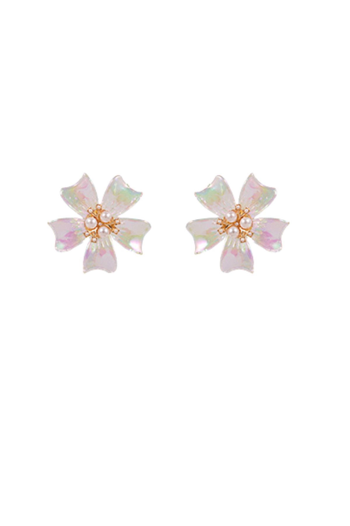 Flower Acrylic Earrings