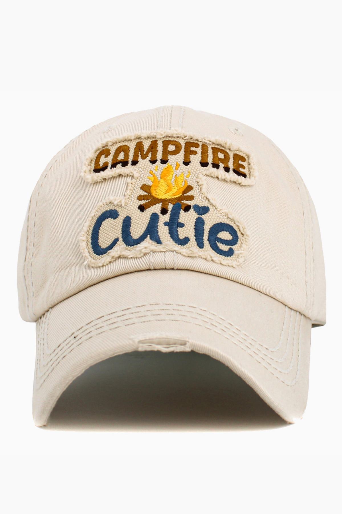 Campfire Cutie Washed Vintage Ball Cap