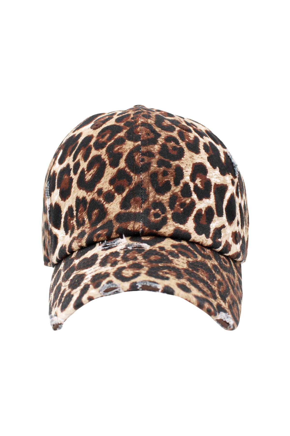 Leopard Patterned Vintage Baseball Cap