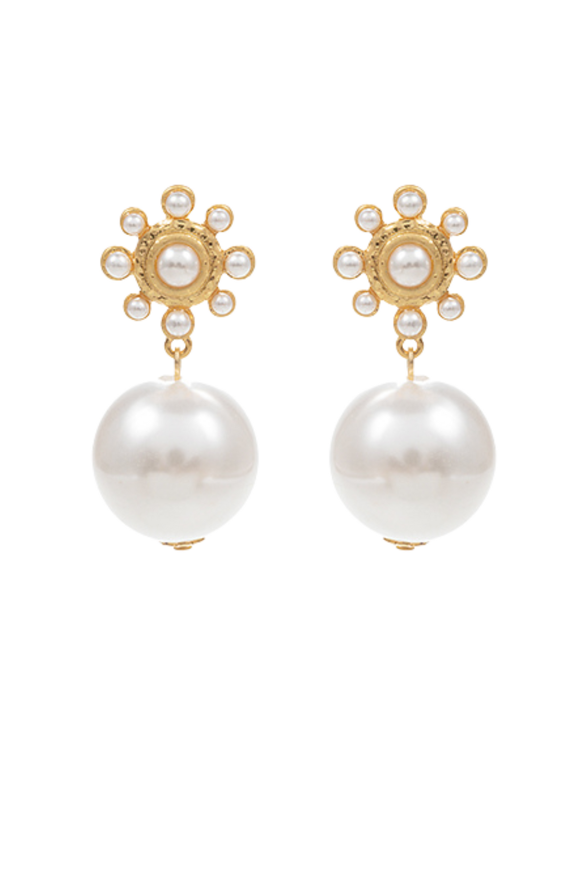 Timeless Elegance Pearl Drop Earrings