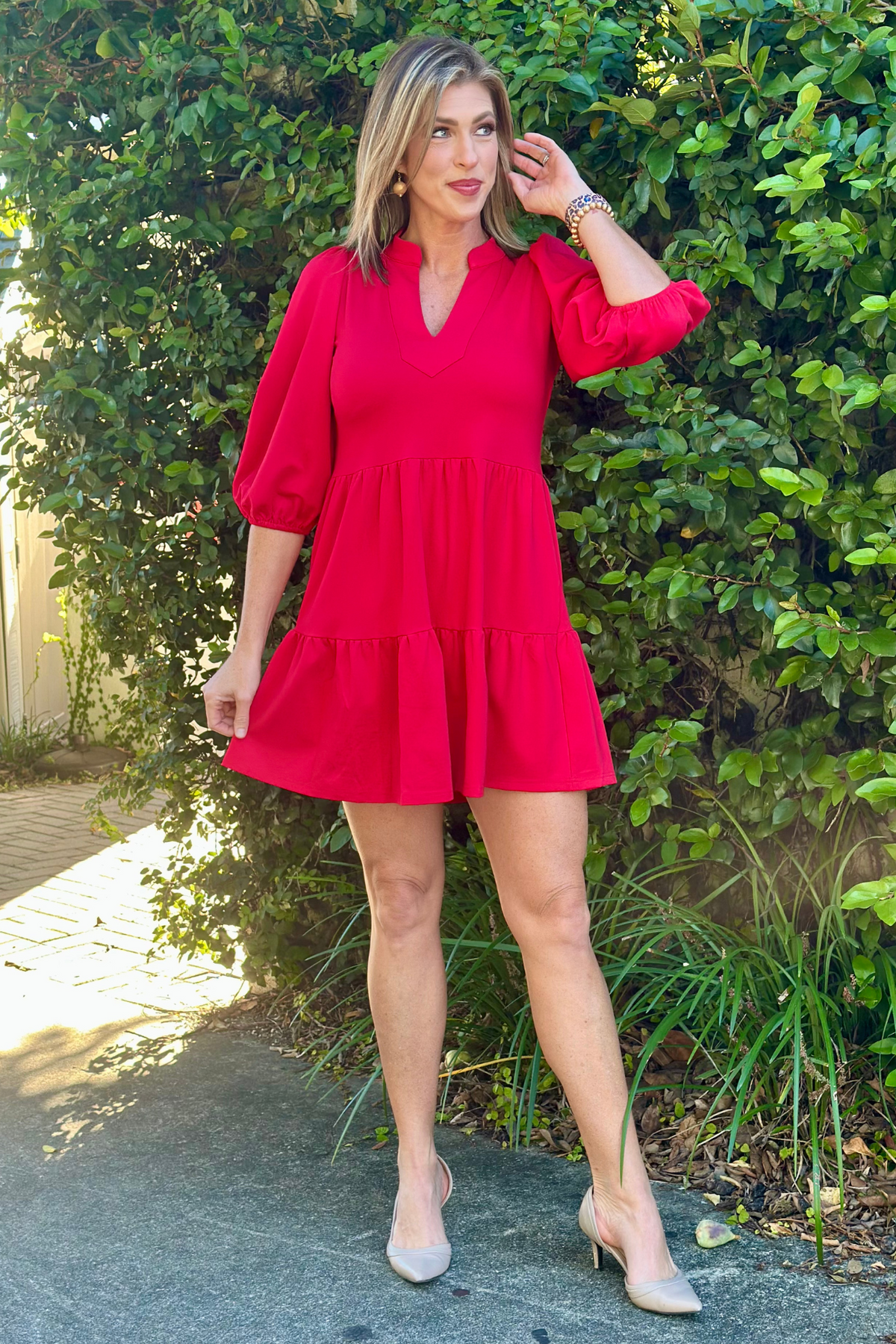 Smith & Quinn Red Tory Dress