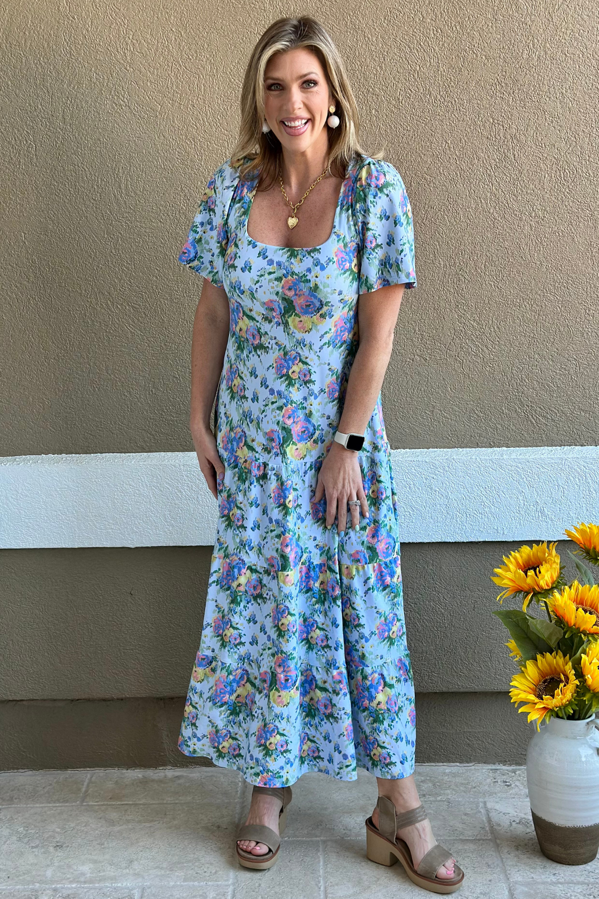 Smith & Quinn Coastal Ikat Lane Maxi Dress