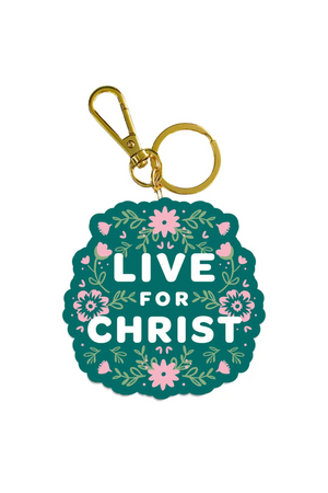 Live For Christ Acrylic Keychain